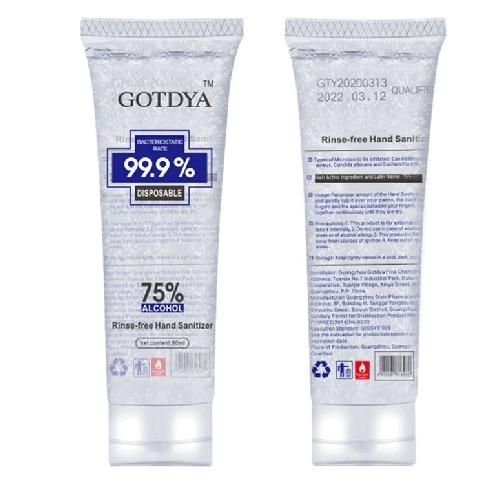 IN STOCK 80ml Hand Sanitiser 75% Alcohol